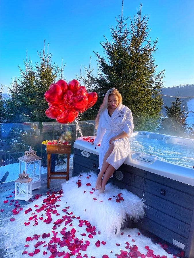 Be Be Chalet - Premium Jacuzi & Private Pool Bukovel Eksteriør bilde