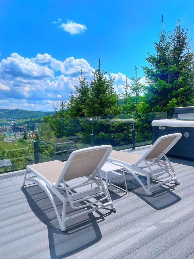 Be Be Chalet - Premium Jacuzi & Private Pool Bukovel Eksteriør bilde