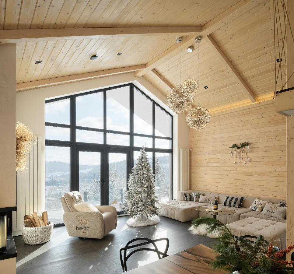 Be Be Chalet - Premium Jacuzi & Private Pool Bukovel Eksteriør bilde