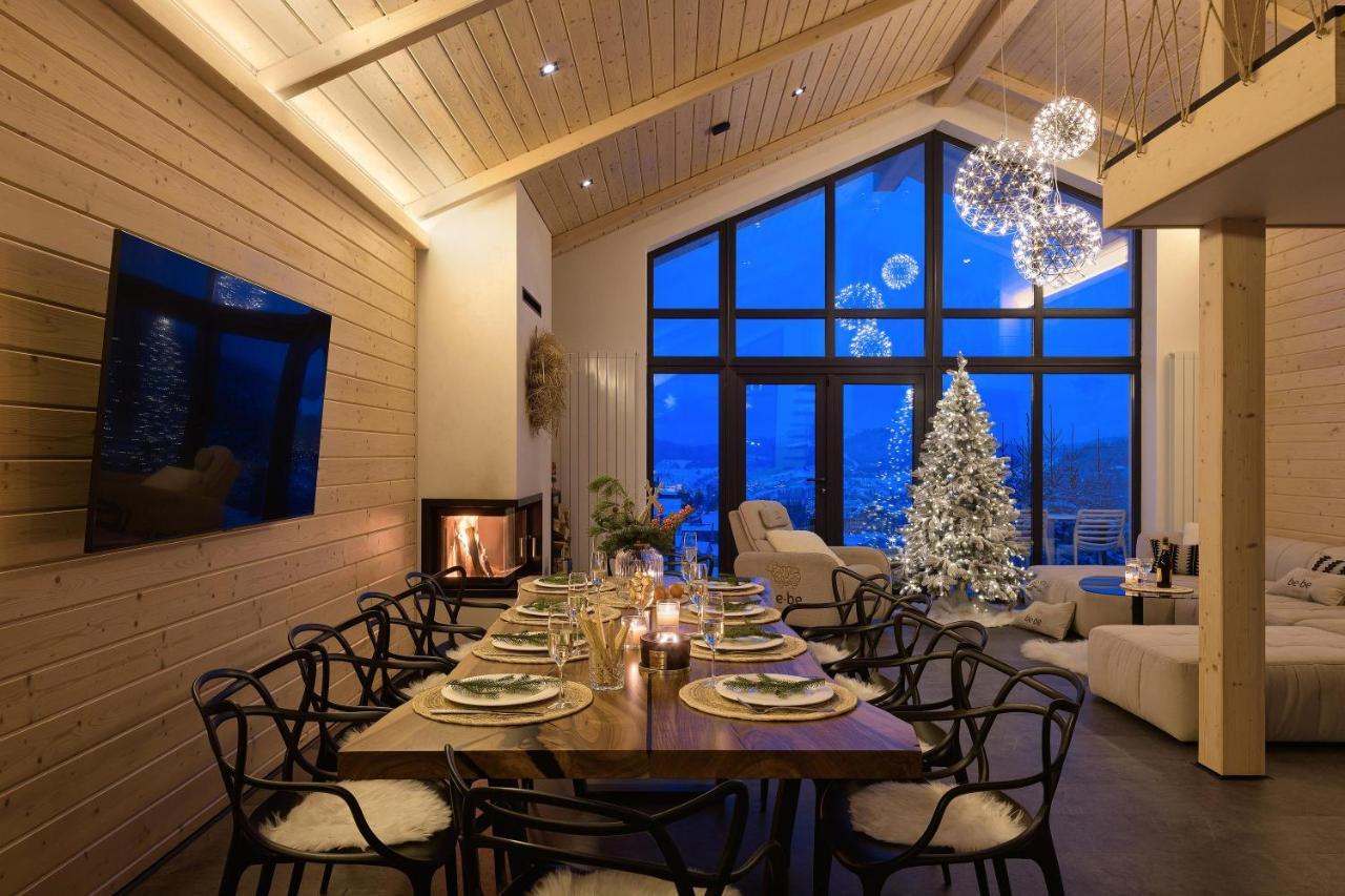 Be Be Chalet - Premium Jacuzi & Private Pool Bukovel Eksteriør bilde