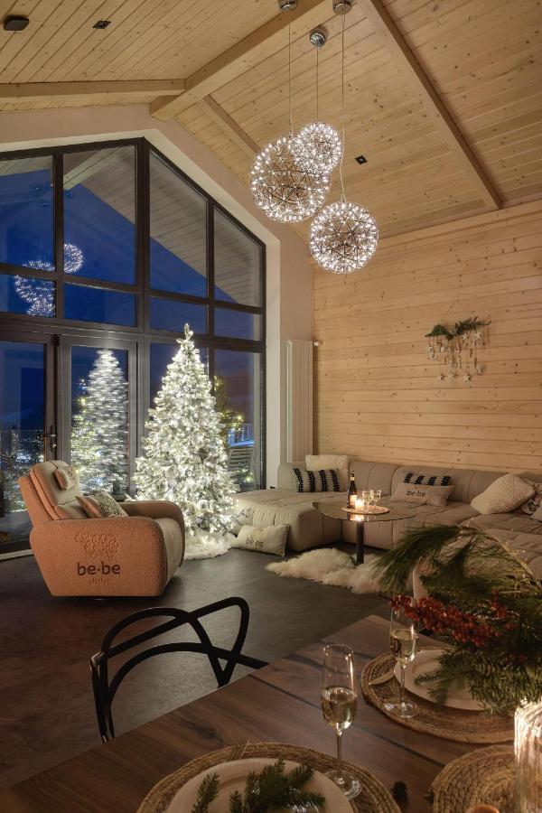 Be Be Chalet - Premium Jacuzi & Private Pool Bukovel Eksteriør bilde